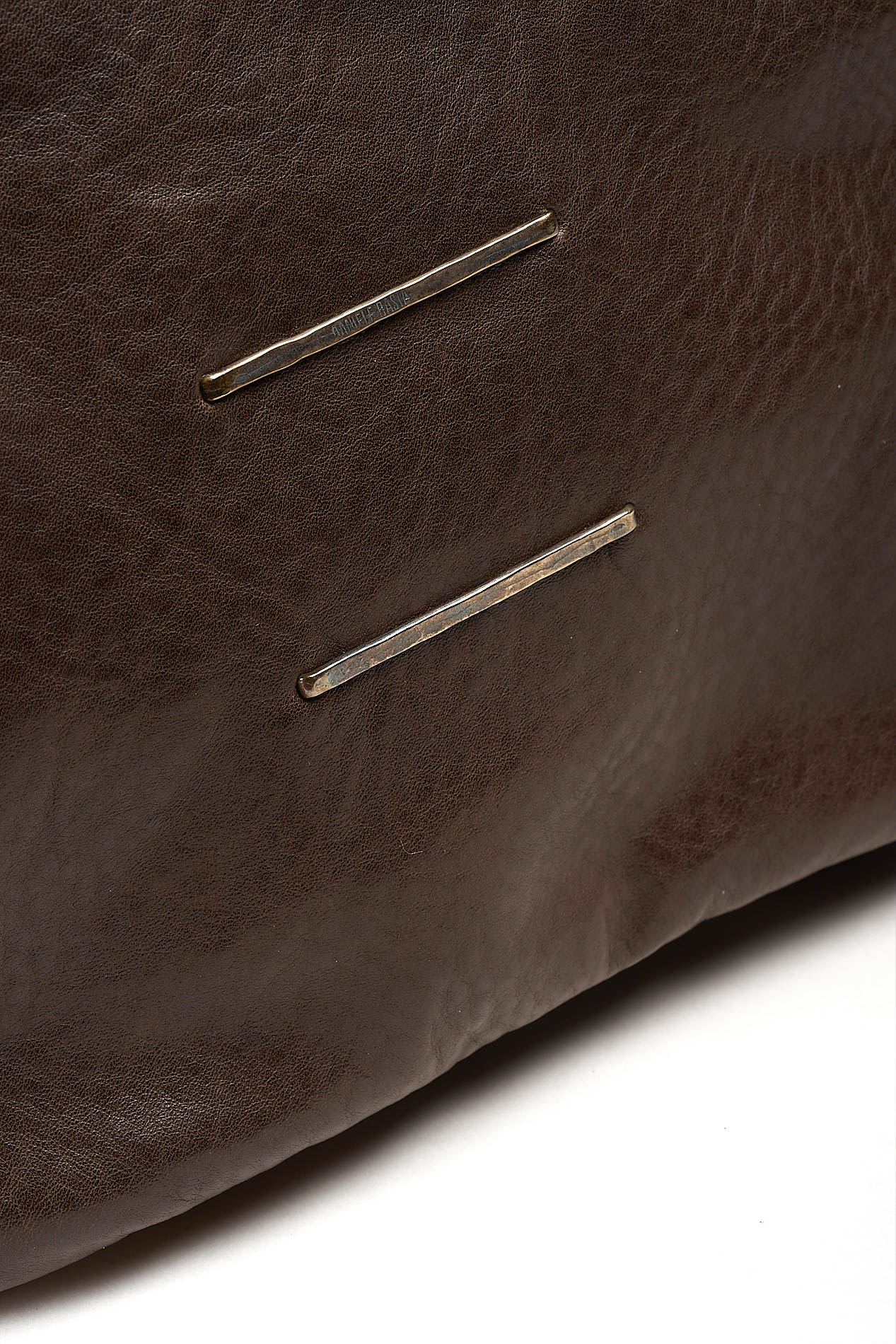 daniele basta leather and silver bags - DETAIL